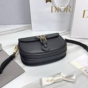 Dior Medium Bobby Bag Black M9319 size 22x6x17 cm - 2