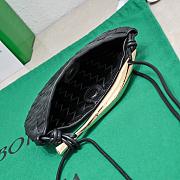 Bottega Veneta Mini Sardine Black size 20 x 12 x 2.5 cm - 4