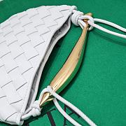 Bottega Veneta Mini Sardine White size 20 x 12 x 2.5 cm - 5