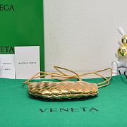 Bottega Veneta Mini Sardine Gold size 20 x 12 x 2.5 cm - 4
