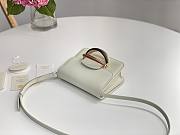 Chloe Kattie Cross-Body Bag White size 19.7 x 14.5 x 7 cm - 3