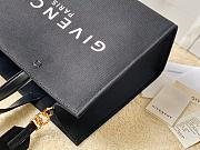 Givenchy Medium G-Tote Shopping Bag In Black Canvas 37x13x26 cm - 4