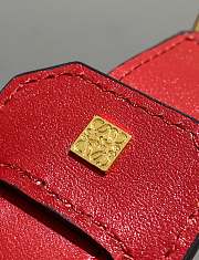 Loewe Puzzle Bag In Classic Calfskin Red 29 x 12 x 19 cm - 3