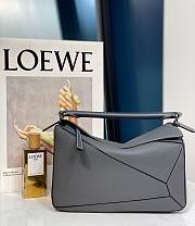 Loewe Puzzle Bag In Classic Calfskin Gray 29 x 12 x 19 cm - 1
