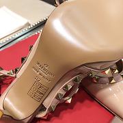 Valentino Patent Rockstud Caged Pump Poudre 100mm - 2