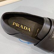 Prada Black Leather Loafers - 3