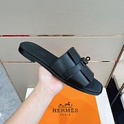 Hermes Gabriel Sandal Black - 5