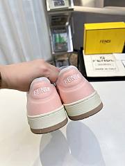 Fendi Match Pink Mesh Low Tops Sneaker - 5