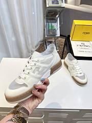 Fendi Match White Mesh Low Tops Sneaker - 2