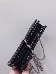 Dior Diorama Wallet On Chain Metallic Black 19 x 12.3 x 3 cm - 3