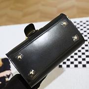 Delvaux Brillant Mini in Black Box Calf & Gold Hardware size 20 x 16 x 10 cm - 3
