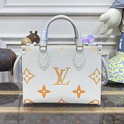 LV OnTheGo PM Neutral Gradient M46513 size 25 x 19 x 11.5 cm - 6