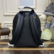 LV Discovery Backpack Black Calf Leather M46553 size 29 x 38 x 20 cm - 4