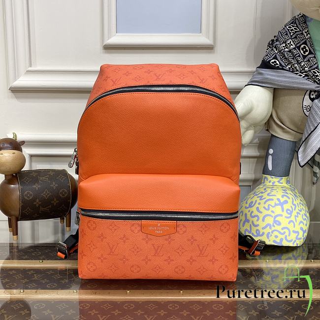 LV DISCOVERY BACKPACK PM Orange size 39.5 x 29 x 16.5 cm  - 1