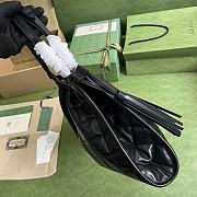 Gucci Deco Medium Tote Bag Black Leather size 43 x 28 x 8 cm - 2