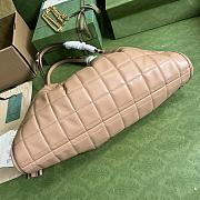 Gucci Deco Medium Tote Bag Rose Beige Leather size 43 x 28 x 8 cm - 3