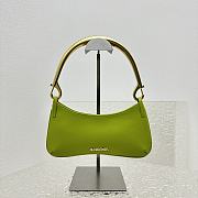 Jacquemus Le Bisou Mousqueton Bag Green size 26 x 15 x 2 cm - 3
