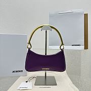 Jacquemus Le Bisou Mousqueton Bag Purple size 26 x 15 x 2 cm - 1