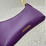 Jacquemus Le Bisou Mousqueton Bag Purple size 26 x 15 x 2 cm - 4