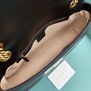 Gucci GG Marmont Medium Black Shoulder Bag 443496 size 30x20x8 cm - 6