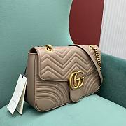 Gucci GG Marmont Medium Beige Shoulder Bag 443496 size 30x20x8 cm  - 5