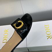 C'est Dior Slide Black Patent Calfskin - 5