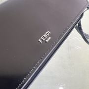 Fendi First Sight Black Leather Mini Bag size 22.5x5x10.5 cm - 6