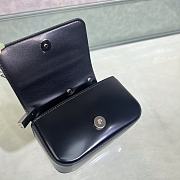 Fendi First Sight Black Leather Mini Bag size 13 x 5 x 8 cm - 5