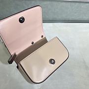 Fendi First Sight Beige Leather Mini Bag size 13 x 5 x 8 cm - 3