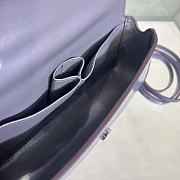Fendi First Sight Blue Leather Mini Bag size 22.5x5x10.5 cm - 6