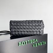 Bottega Veneta Small Andiamo Black size 25 x 22 x 10.5 cm - 3