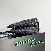 Bottega Veneta Small Andiamo Black size 25 x 22 x 10.5 cm - 4