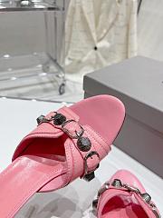 Balenciaga Women's Cagole 70mm Sandal In Pink - 5