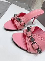 Balenciaga Women's Cagole 70mm Sandal In Pink - 2