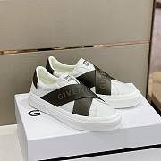 Givenchy City Sport Leather Sneakers Khaki - 1