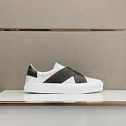 Givenchy City Sport Leather Sneakers Khaki - 6