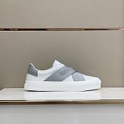 Givenchy City Sport Leather Sneakers Gray - 2