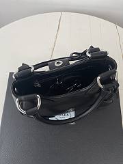 Prada Moon Padded Nappa-Leather Bag Black 22.5 x 16 x 7.5 cm - 6