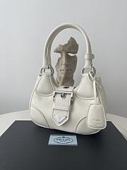 Prada Moon Padded Nappa-Leather Bag White 22.5 x 16 x 7.5 cm - 5