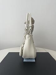 Prada Moon Padded Nappa-Leather Bag White 22.5 x 16 x 7.5 cm - 4