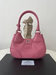 Prada Moon Padded Nappa-Leather Bag Pink 22.5 x 16 x 7.5 cm - 5
