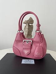Prada Moon Padded Nappa-Leather Bag Pink 22.5 x 16 x 7.5 cm - 4
