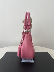 Prada Moon Padded Nappa-Leather Bag Pink 22.5 x 16 x 7.5 cm - 3