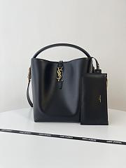 YSL Le 37 In Shiny Leather Black size 20 x 25 x 16 cm   - 5