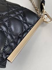 Dior Club Bag Black Cannage Lambskin size 27 x 12 x 5 cm - 4