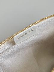 Dior Club Bag White Cannage Lambskin size 27 x 12 x 5 cm - 4