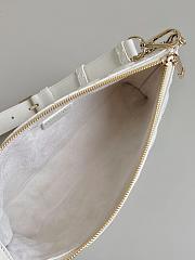 Dior Club Bag White Cannage Lambskin size 27 x 12 x 5 cm - 2