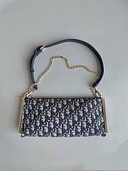 Dior Club Bag Blue Dior Oblique Jacquard size 27 x 12 x 5 cm - 2