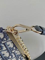 Dior Club Bag Blue Dior Oblique Jacquard size 27 x 12 x 5 cm - 6