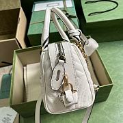 Gucci GG Marmont Small Top Handle Bag White 27 x 13.5 x 10 cm - 5